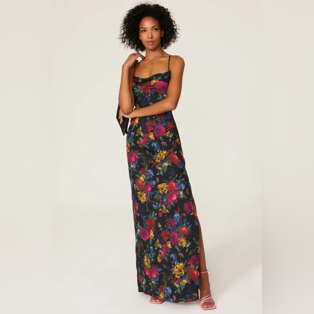 Hutch Calla Cowl Neck Gown
